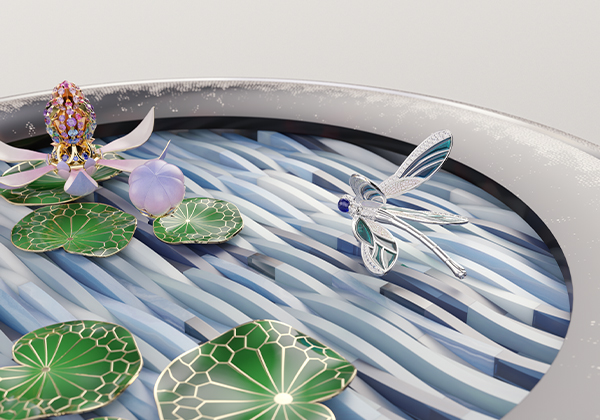  Van Cleef & Arpels Unveils Spectacular Automaton Bird Fountain