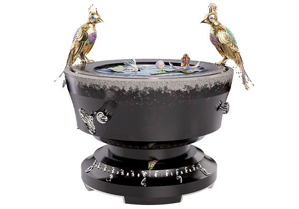  Van Cleef & Arpels Unveils Spectacular Automaton Bird Fountain