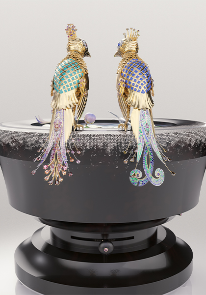  Van Cleef & Arpels Unveils Spectacular Automaton Bird Fountain