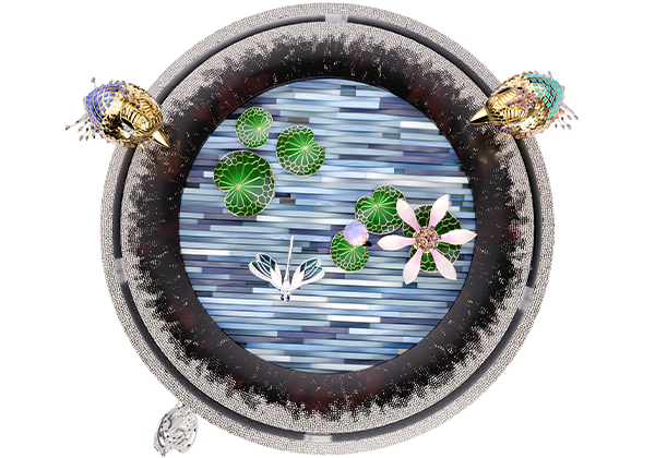 Van Cleef & Arpels Unveils Spectacular Automaton Bird Fountain