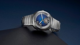 Streamliner Concept Minute Repeater Tourbillon Blue Enamel © H. Moser & Cie