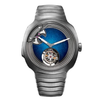 Streamliner Concept Minute Repeater Tourbillon Blue Enamel