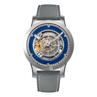 KS 06 CENTRAL FLOATING TOURBILLON TITANIUM BLUE