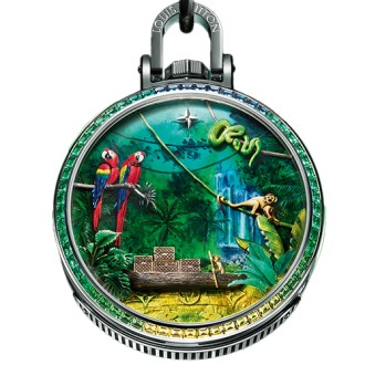  Escale en Amazonie Pocket Watch Unique piece © Louis Vuitton