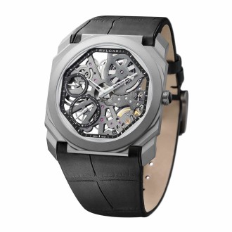 Octo Finissimo Skeleton Titanium