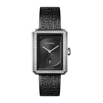 Boyfriend Tweed Black
