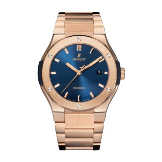 Blue King Gold Bracelet