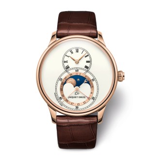 Grande Seconde Moon Ivory Enamel