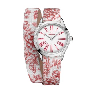 Mini Trésor Quartz Toile de Jouy Double tour 26mm 