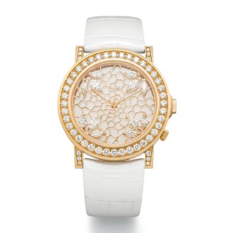 Altiplano Double Jeu Lacework on Gold