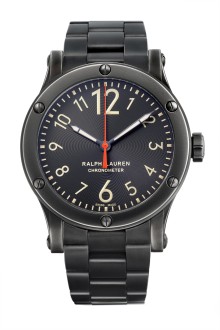 Black Dial Aged Steel - 45mm