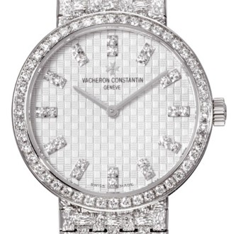 Classique gold bracelet small model diamond-paved