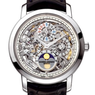 Traditionnelle openworked perpetual calendar