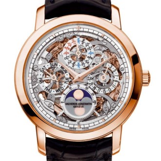 Traditionnelle openworked perpetual calendar