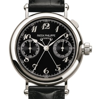 Split seconds chronograph with 60 minute counter