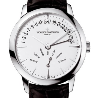 Contemporaine retrograde day and date