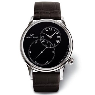 Off-Centered Black Enamel