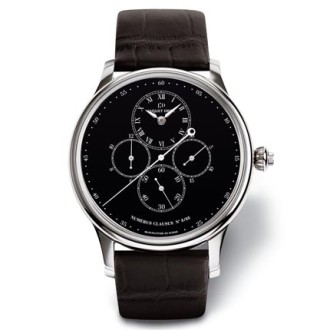 Chrono Monopusher Black Enamel