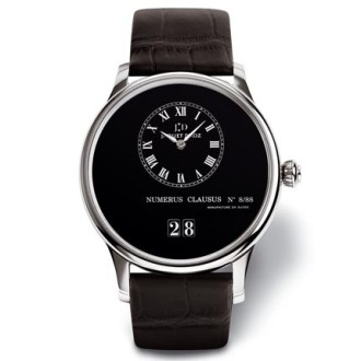 Grande Date Black Enamel