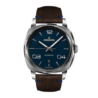 Steel Case & Galvanic Mat Blue Dial