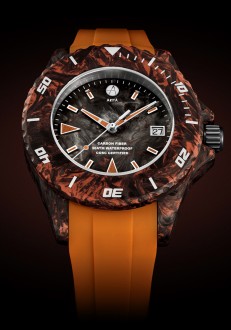 Diver Orange Carbon