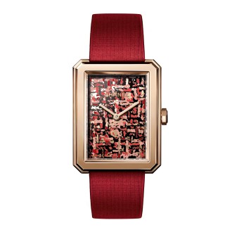 Boyfriend TweedArt Bordeaux