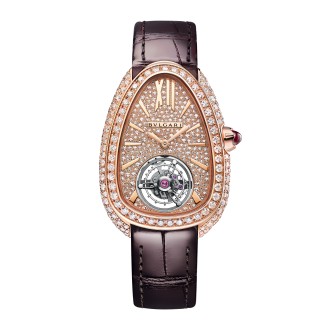 Serpenti Seduttori Tourbillon Rose Gold