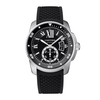 Calibre de Cartier Diver watch in steel