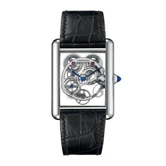 Louis Cartier Sapphire Skeleton