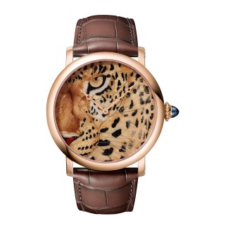 Rotonde De Cartier Wood Marquetry