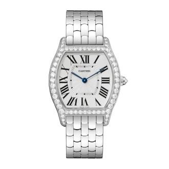 Medium model in white gold and diamonds