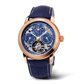 Meteorite Tourbillon Perpetual Calendar Manufacture Only Watch