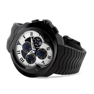 FVa9 Chronographe Master Quantième Automatique WhiteGS Black DieHard Extreme Steel