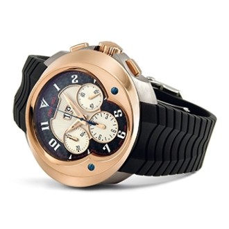 FVa8Ch Chronographe Grand Dateur Automatique Titanium & Red Gold