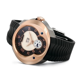 FVa8Qa Quantième Annuel Grand Dateur Automatique - Titanium & Red Gold