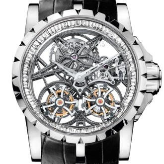 Excalibur - Double Tourbillon Squelette - Joaillerie