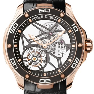 Pulsion Flying Tourbillon Skeleton pink gold