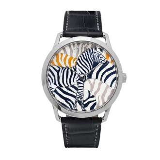 Slim d'Hermès Les Zèbres de Tanzanie