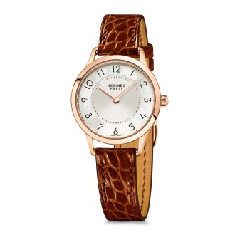 Slim d'Hermès 25mm Or rose