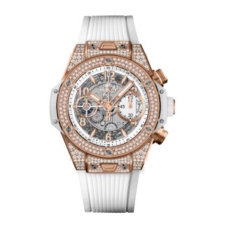 Big Bang Unico King Gold White Pavé