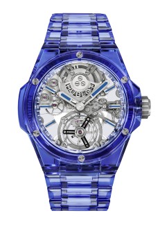 Integrated Tourbillon Full Blue Sapphire