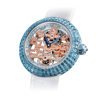Brilliant Skeleton Tourbillon Art Deco