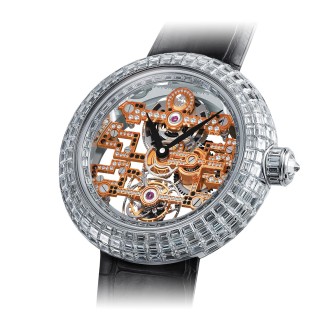 Brilliant Skeleton Tourbillon Art Deco