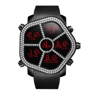 Ghost Two Rows White Diamond bezel