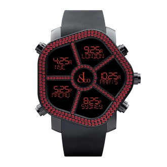 Ghost Two Rows White Diamond bezel