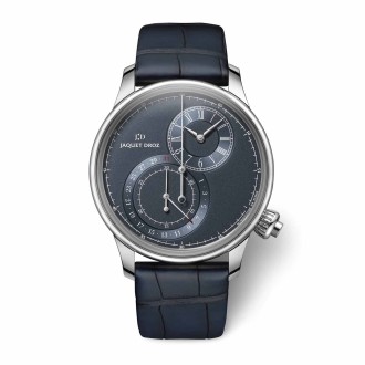 Grande Seconde Off-centered Chronograph  blue 