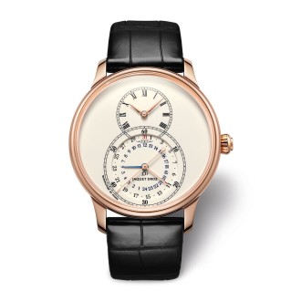 Grande Seconde Dual Time Ivory Enamel