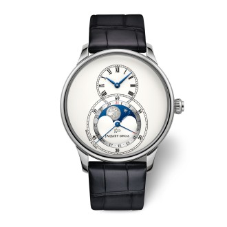 Grande Seconde Moon Ivory Enamel