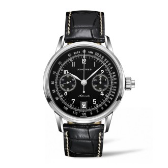 The Longines Column-Wheel Single Push-Piece Chronograph