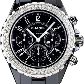 J12 Chronographe serti diamants